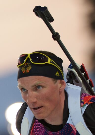 2014 Winter Olympics. Biathlon. Men. Individual race