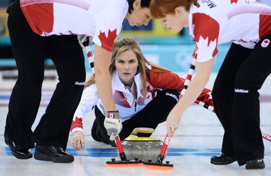 2014 Winter Olympics. Curling. Women. Day Four