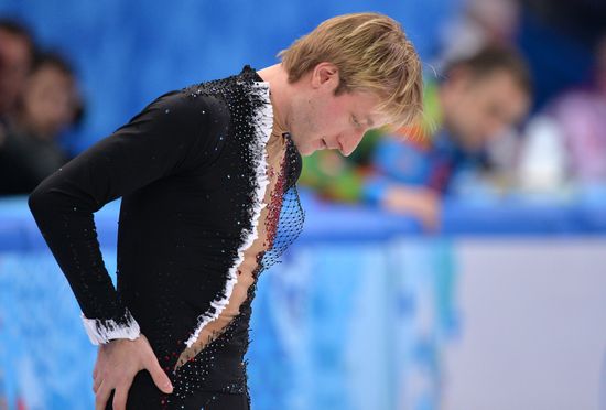 2014 Winter Olympics. Figure skating. Men's singles. Short program