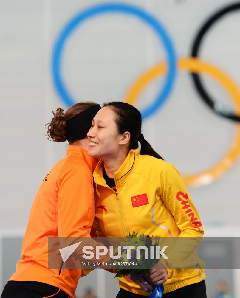 2014 Winter Olympics. Speed skating. Women. 1000m