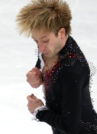 2014 Winter Olympics. Figure skating. Men's singles. Short program