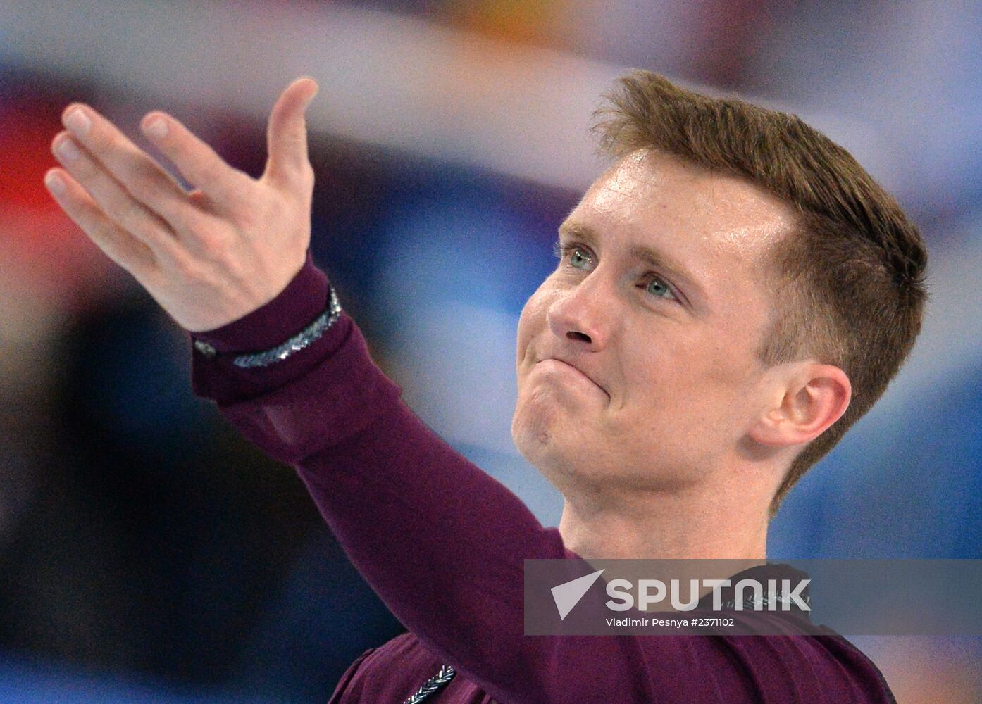 2014 Winter Olympics. Figure skating. Men's singles. Short program