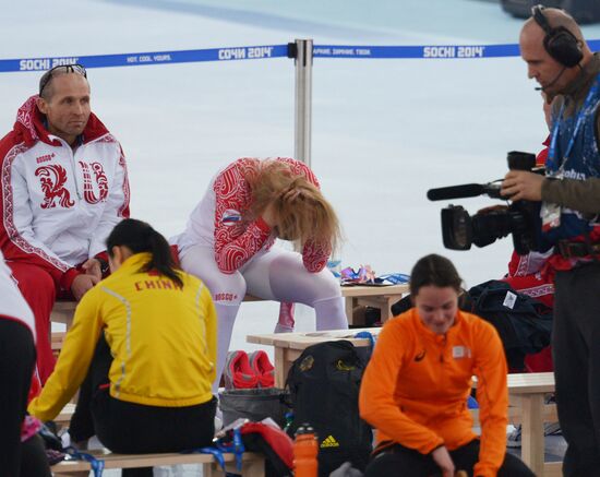 2014 Winter Olympics. Speed skating. Women. 1000m