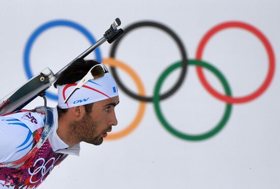 2014 Winter Olympics. Biathlon. Men. Individual race