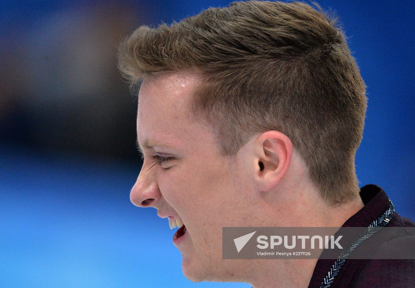 2014 Winter Olympics. Figure skating. Men's singles. Short program