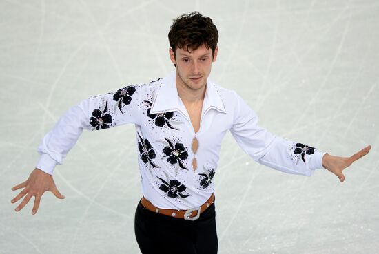 2014 Winter Olympics. Figure skating. Men's singles. Short program