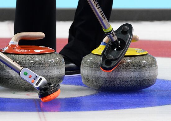 2014 Winter Olympics. Curling. Women. Day Four
