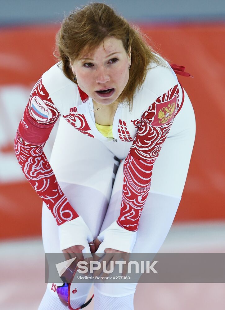 2014 Winter Olympics. Speed skating. Women. 1000m