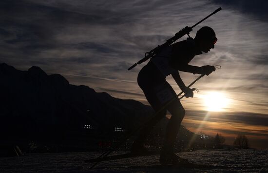 2014 Winter Olympics. Biathlon. Men. Individual race