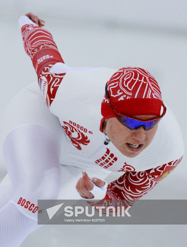 2014 Winter Olympics. Speed skating. Women. 1000m