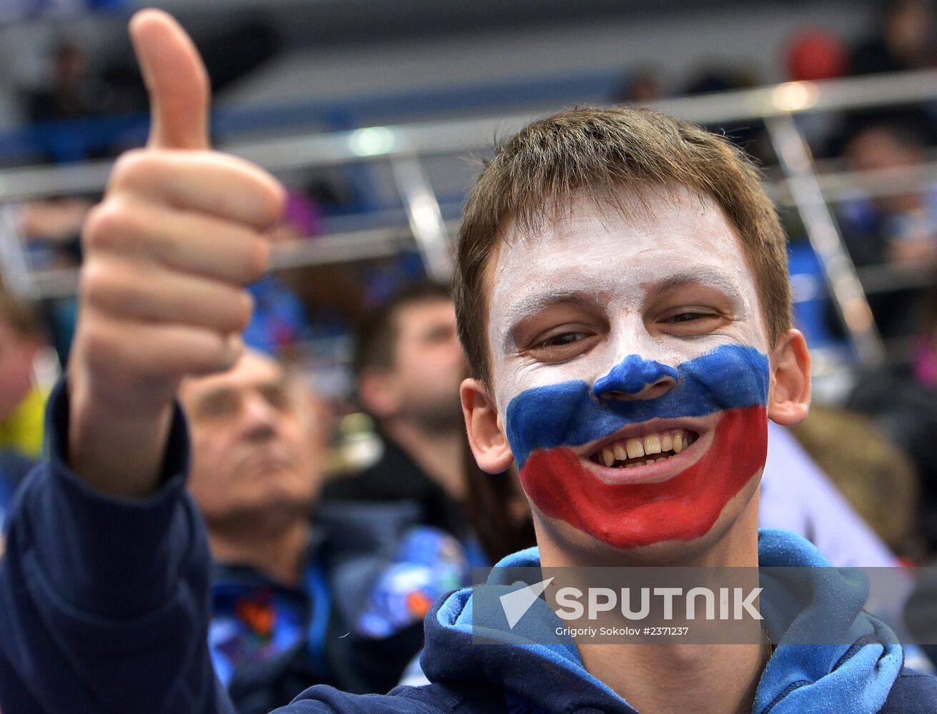 2014 Winter Olympics. Ice hockey. Women. Russia vs. Sweden