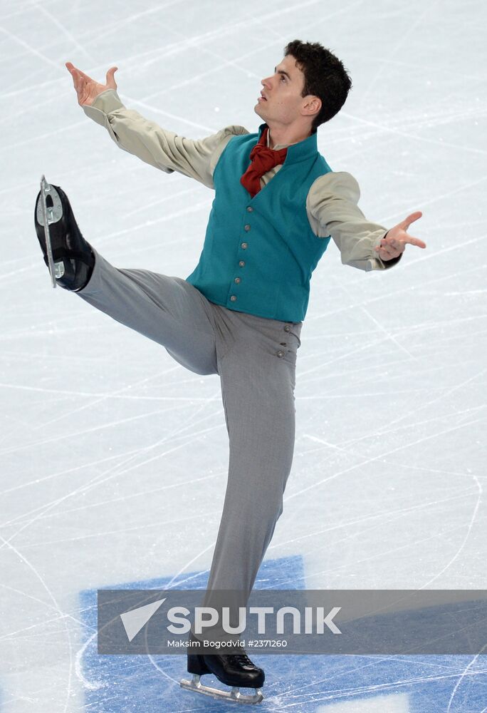 2014 Winter Olympics. Figure skating. Men's singles. Short program