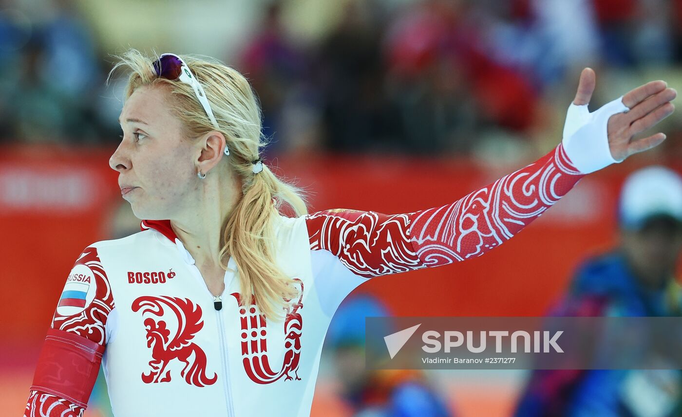 2014 Winter Olympics. Speed skating. Women. 1000m