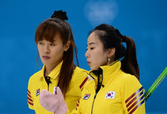 2014 Winter Olympics. Curling. Women. Day Four