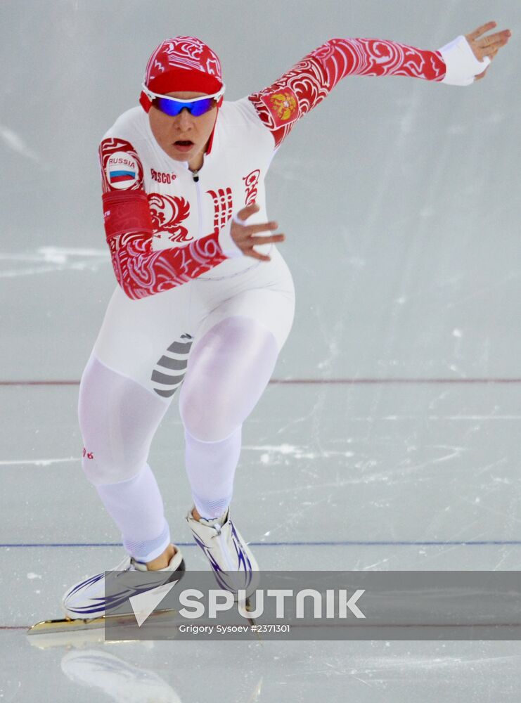 2014 Winter Olympics. Speed skating. Women. 1000m