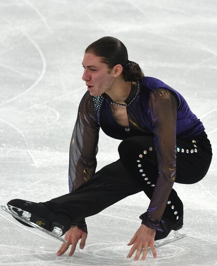 2014 Winter Olympics. Figure skating. Men's singles. Short program