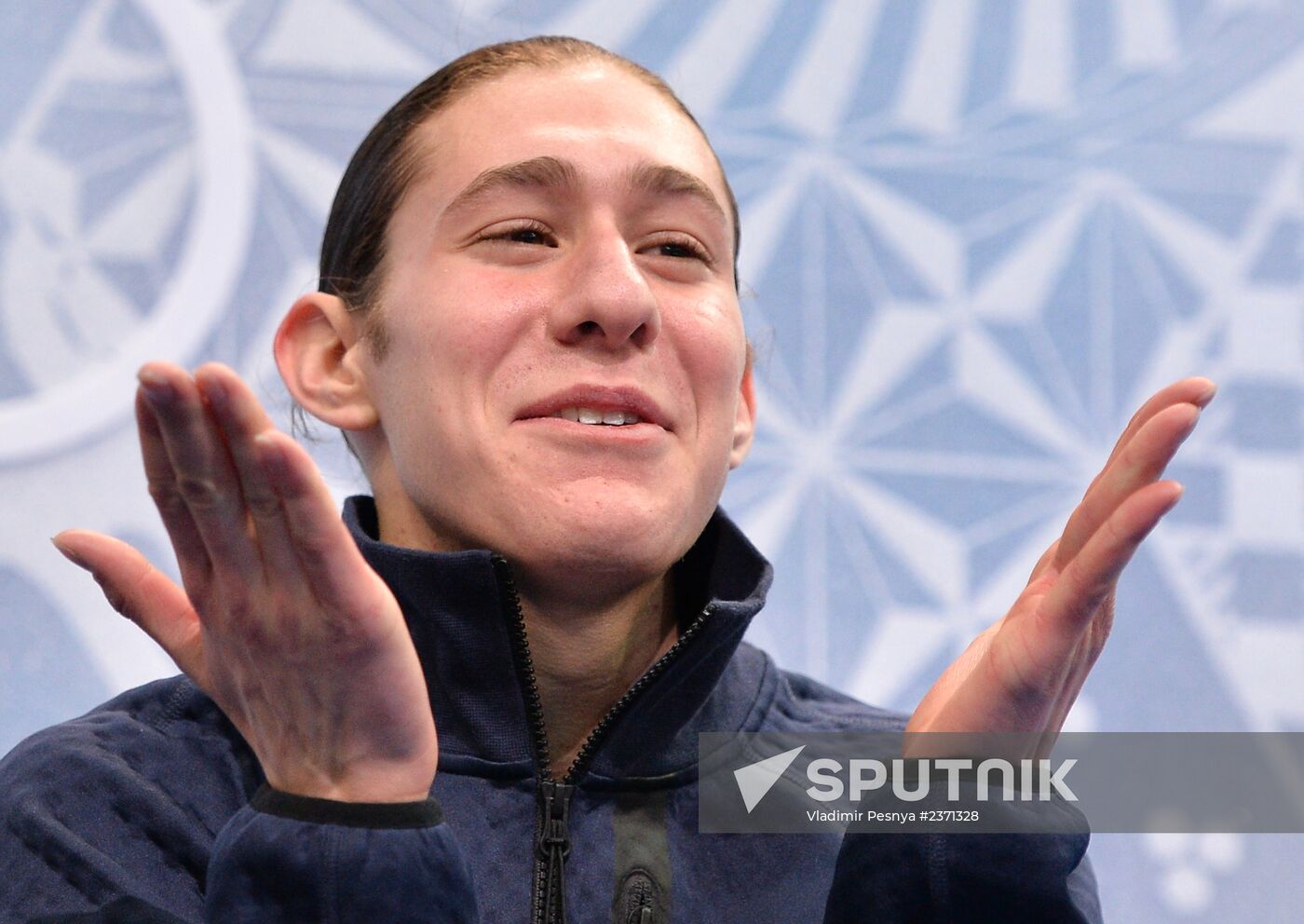 2014 Winter Olympics. Figure skating. Men's singles. Short program