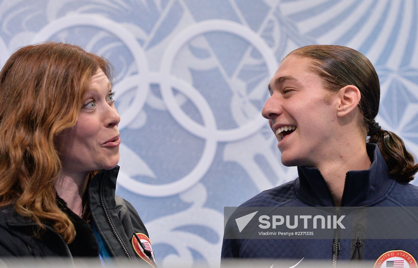 2014 Winter Olympics. Figure skating. Men's singles. Short program