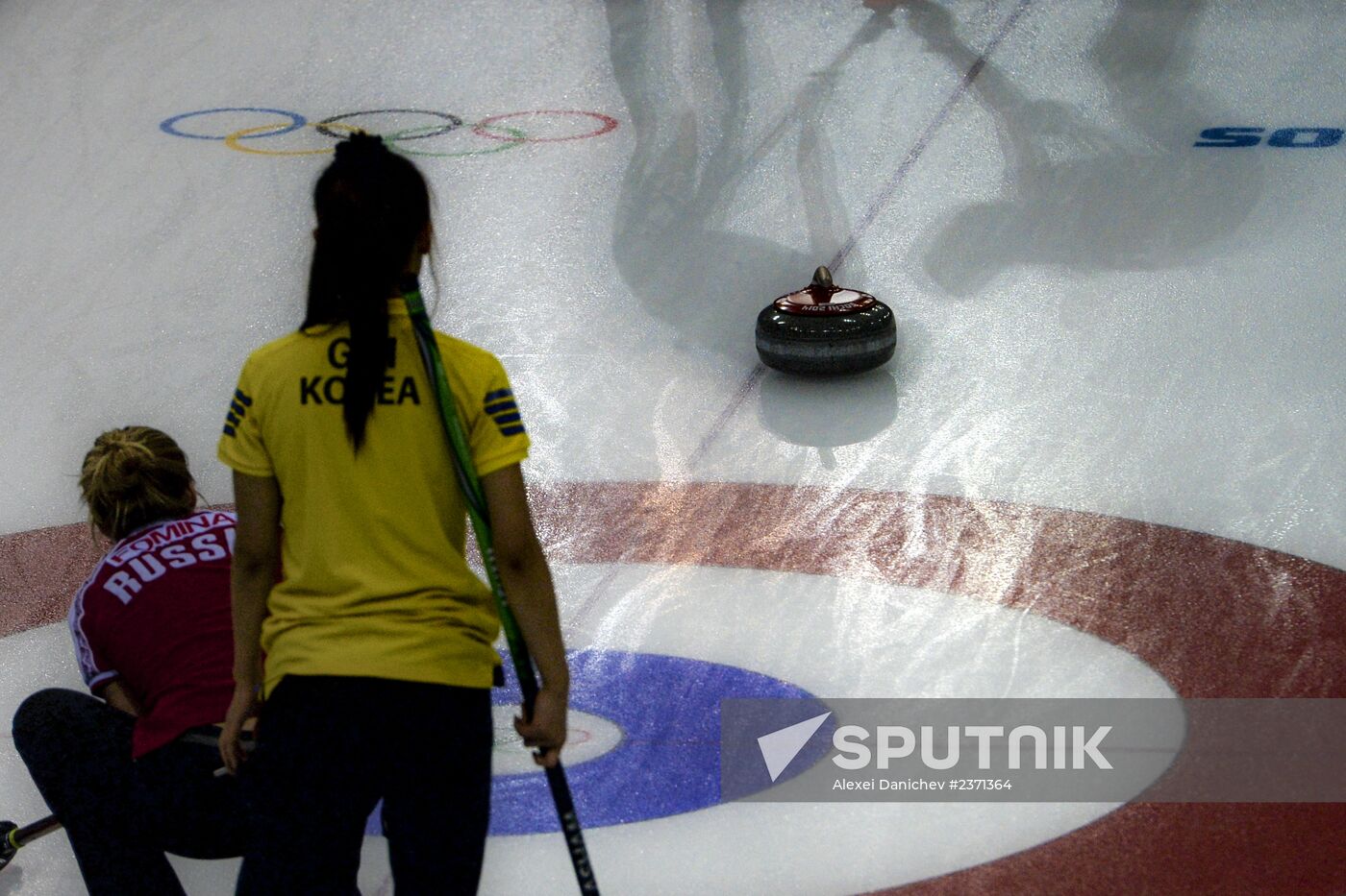 2014 Winter Olympics. Curling. Women. Day Four