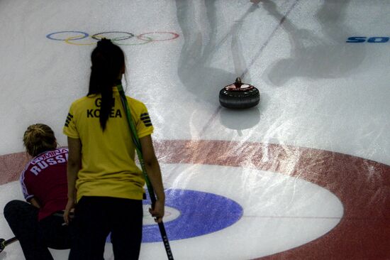 2014 Winter Olympics. Curling. Women. Day Four