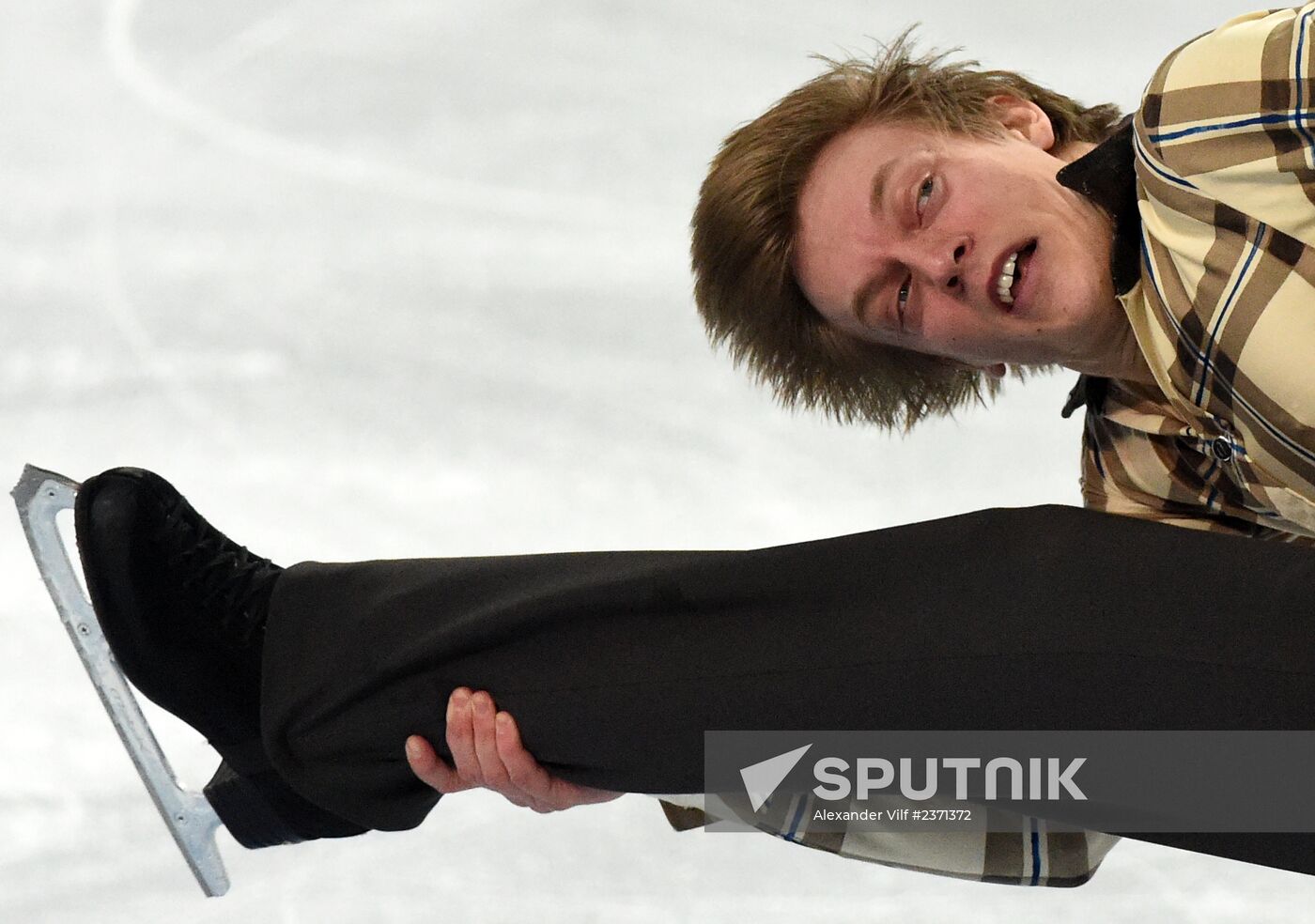 2014 Winter Olympics. Figure skating. Men's singles. Short program