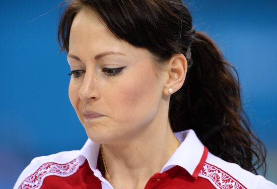 2014 Winter Olympics. Curling. Women. Day Four
