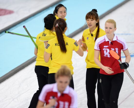 2014 Winter Olympics. Curling. Women. Day Four