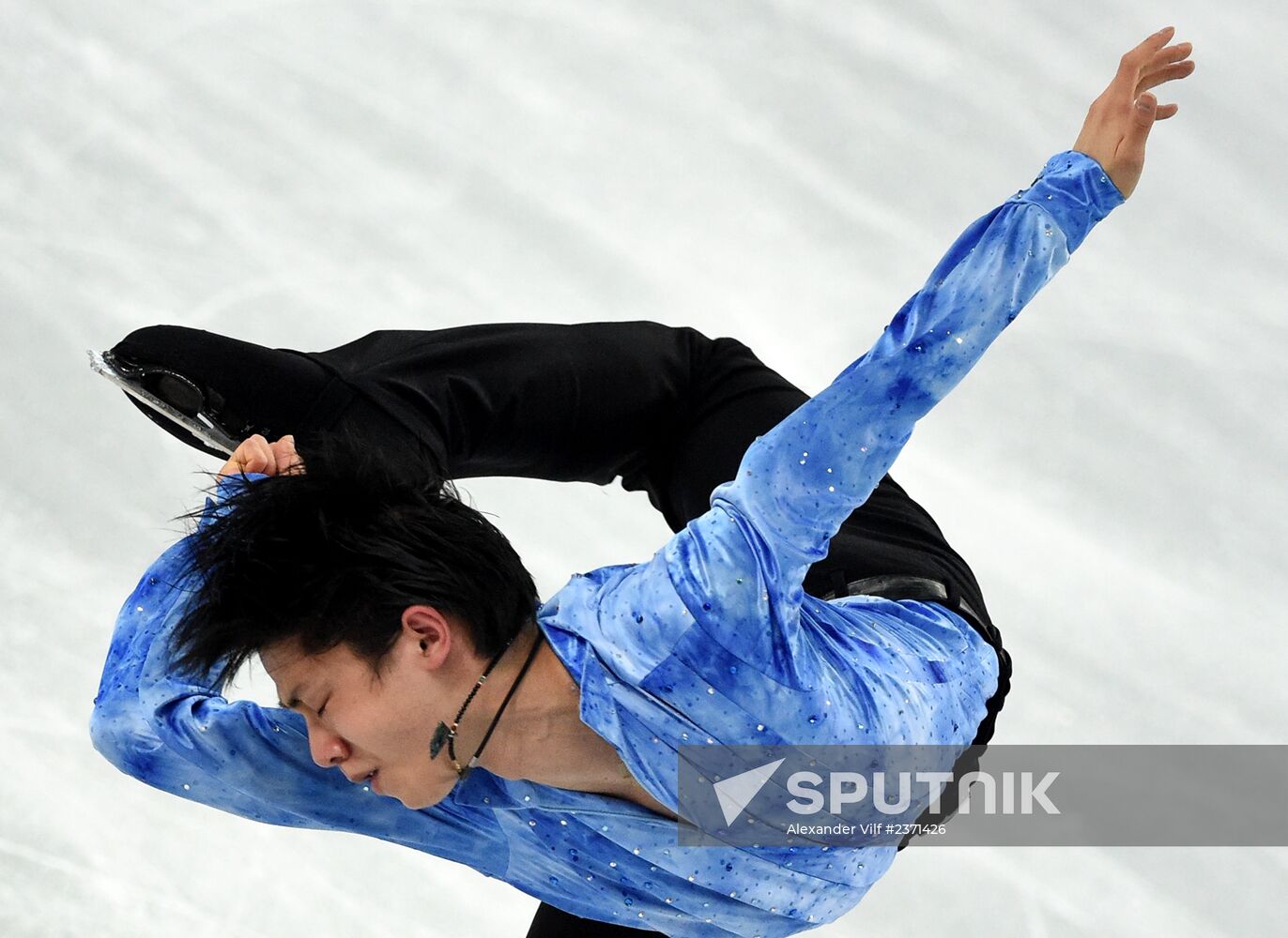 2014 Winter Olympics. Figure skating. Men's singles. Short program