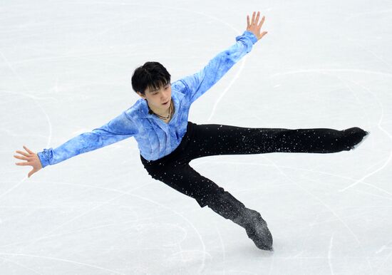 2014 Winter Olympics. Figure skating. Men's singles. Short program