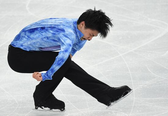 2014 Winter Olympics. Figure skating. Men's singles. Short program