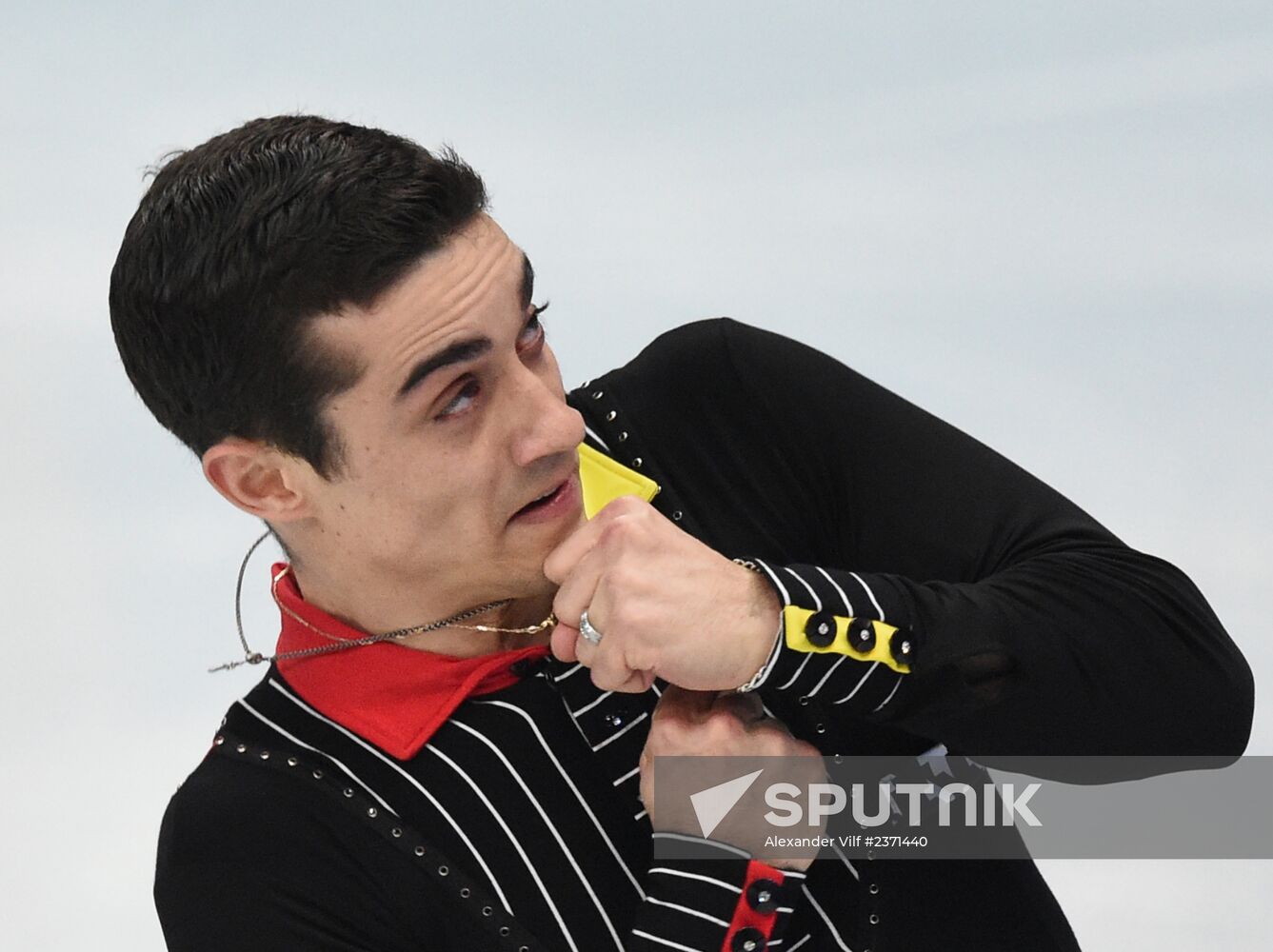 2014 Winter Olympics. Figure skating. Men's singles. Short program