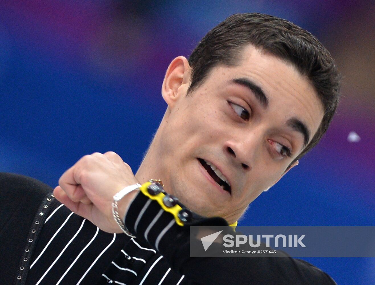 2014 Winter Olympics. Figure skating. Men's singles. Short program