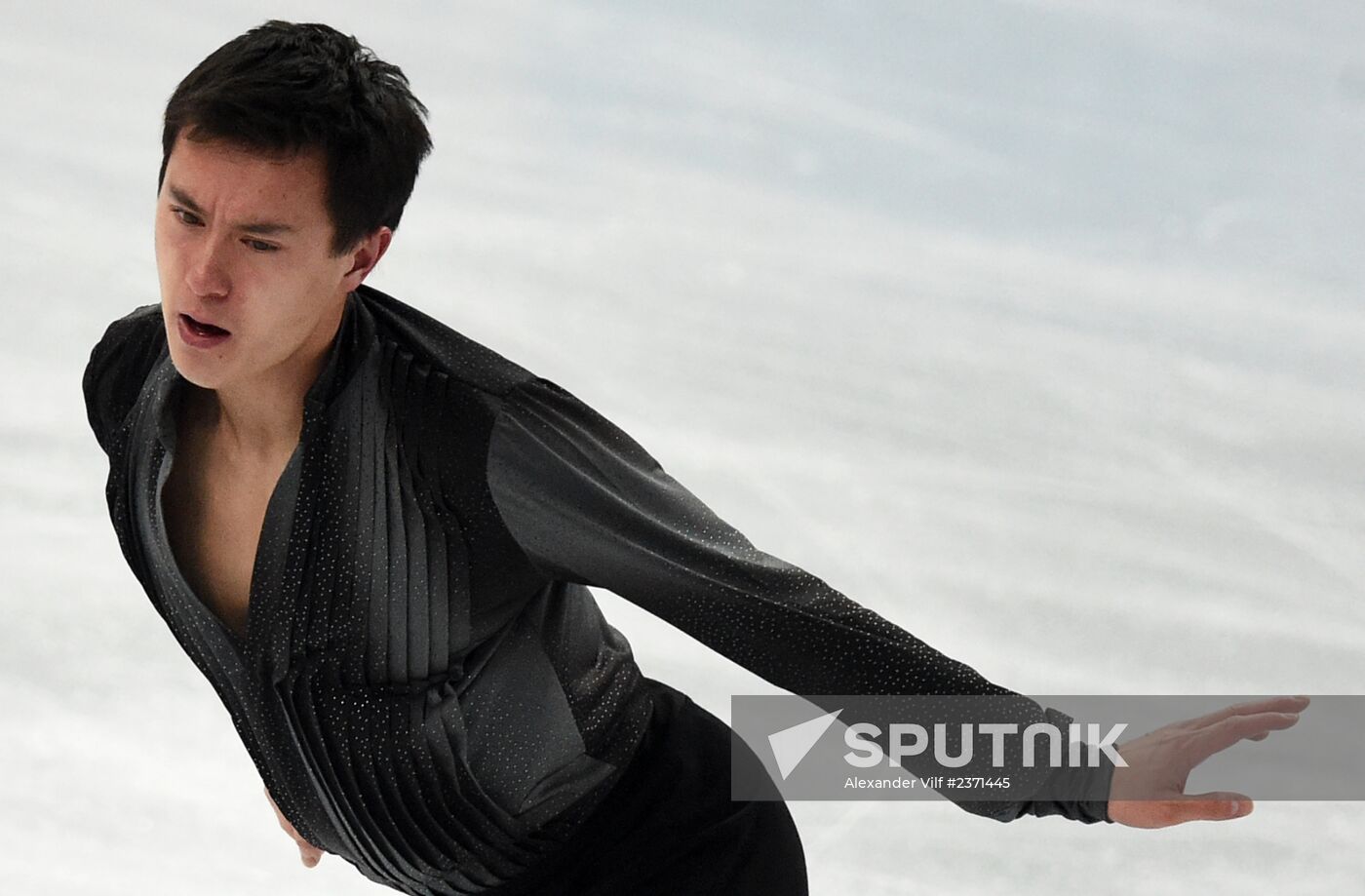 2014 Winter Olympics. Figure skating. Men's singles. Short program