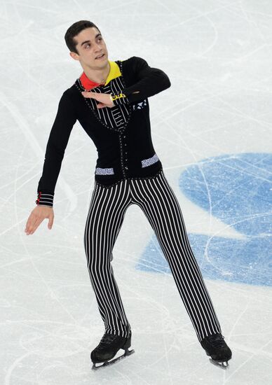 2014 Winter Olympics. Figure skating. Men's singles. Short program