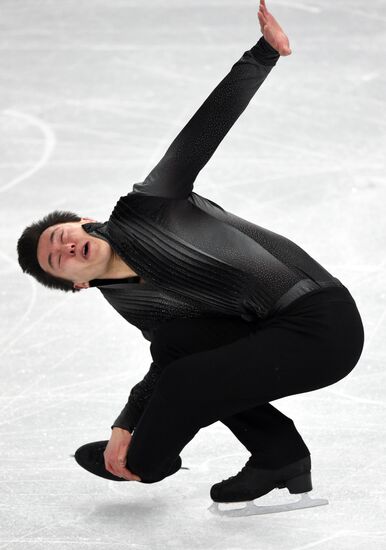 2014 Winter Olympics. Figure skating. Men's singles. Short program