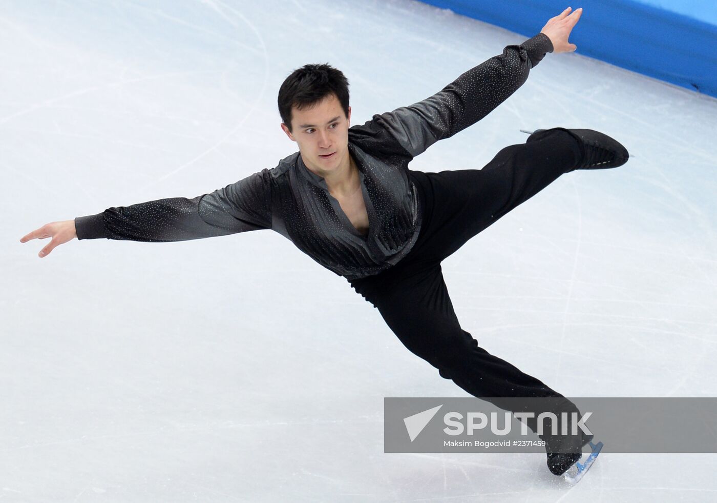 2014 Winter Olympics. Figure skating. Men's singles. Short program