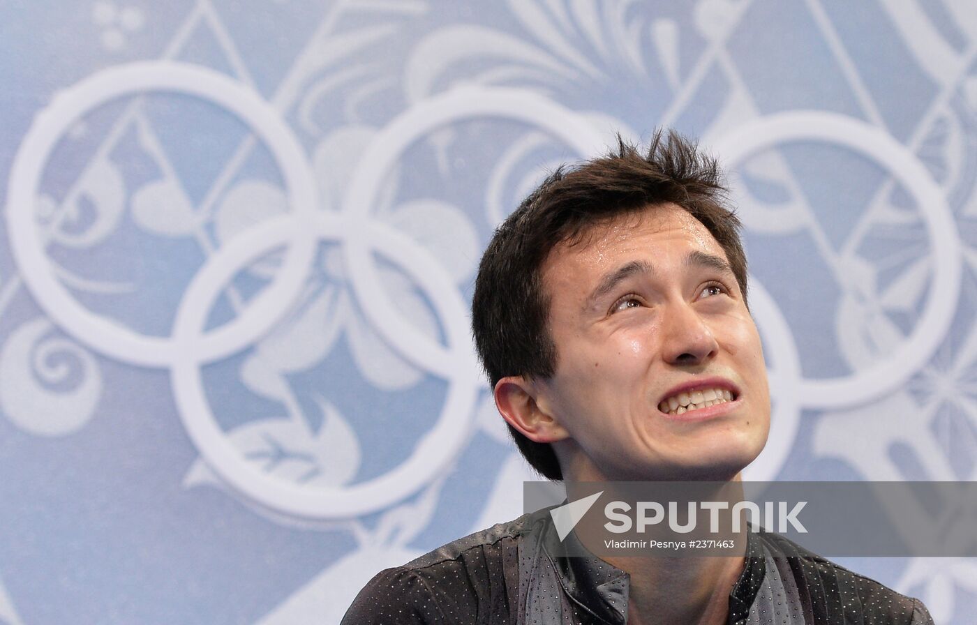 2014 Winter Olympics. Figure skating. Men's singles. Short program