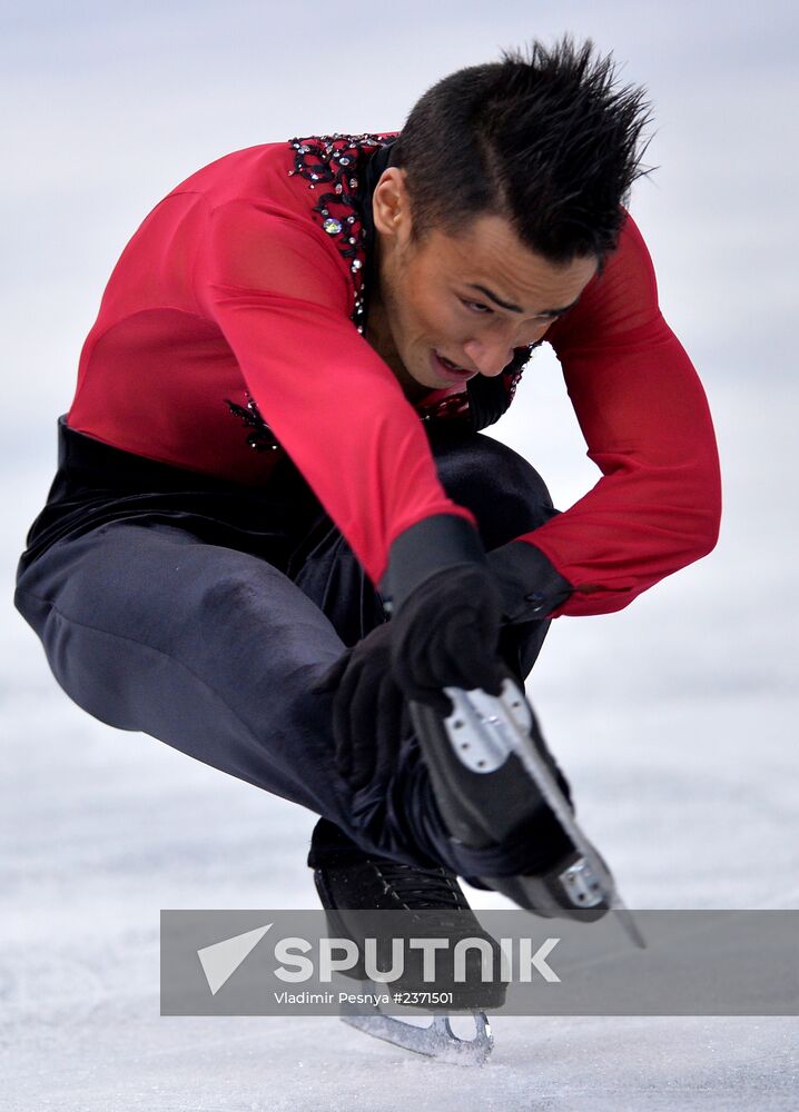 2014 Winter Olympics. Figure skating. Men. Short program