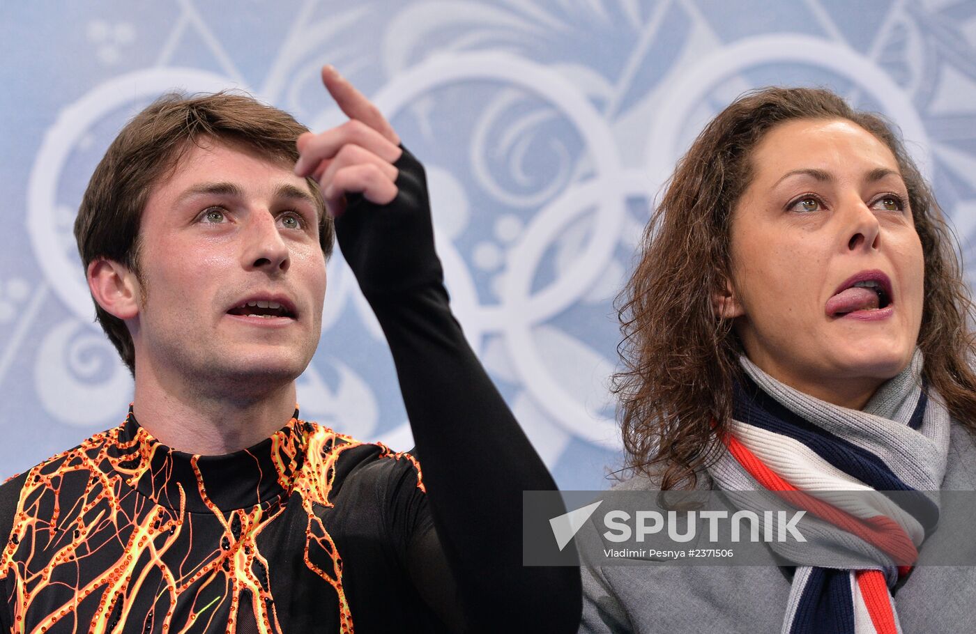 2014 Winter Olympics. Figure skating. Men. Short program