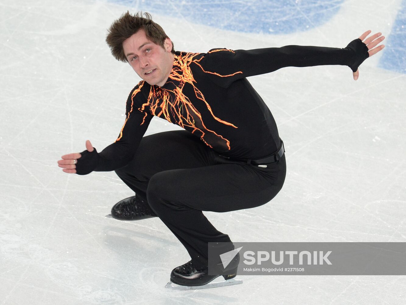 2014 Winter Olympics. Figure skating. Men. Short program