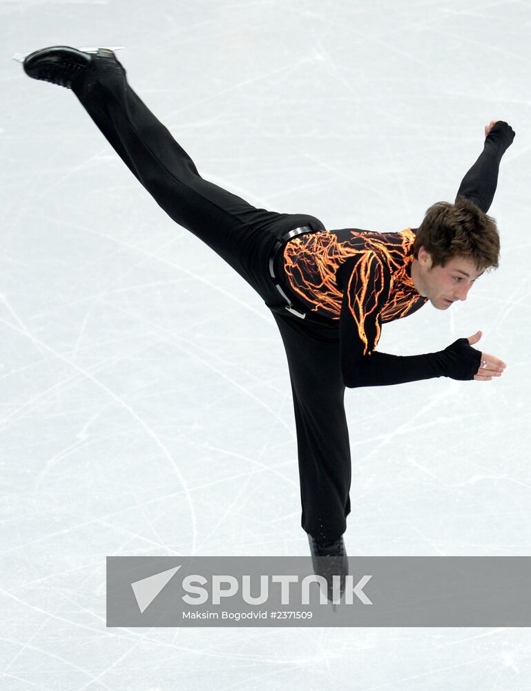 2014 Winter Olympics. Figure skating. Men. Short program