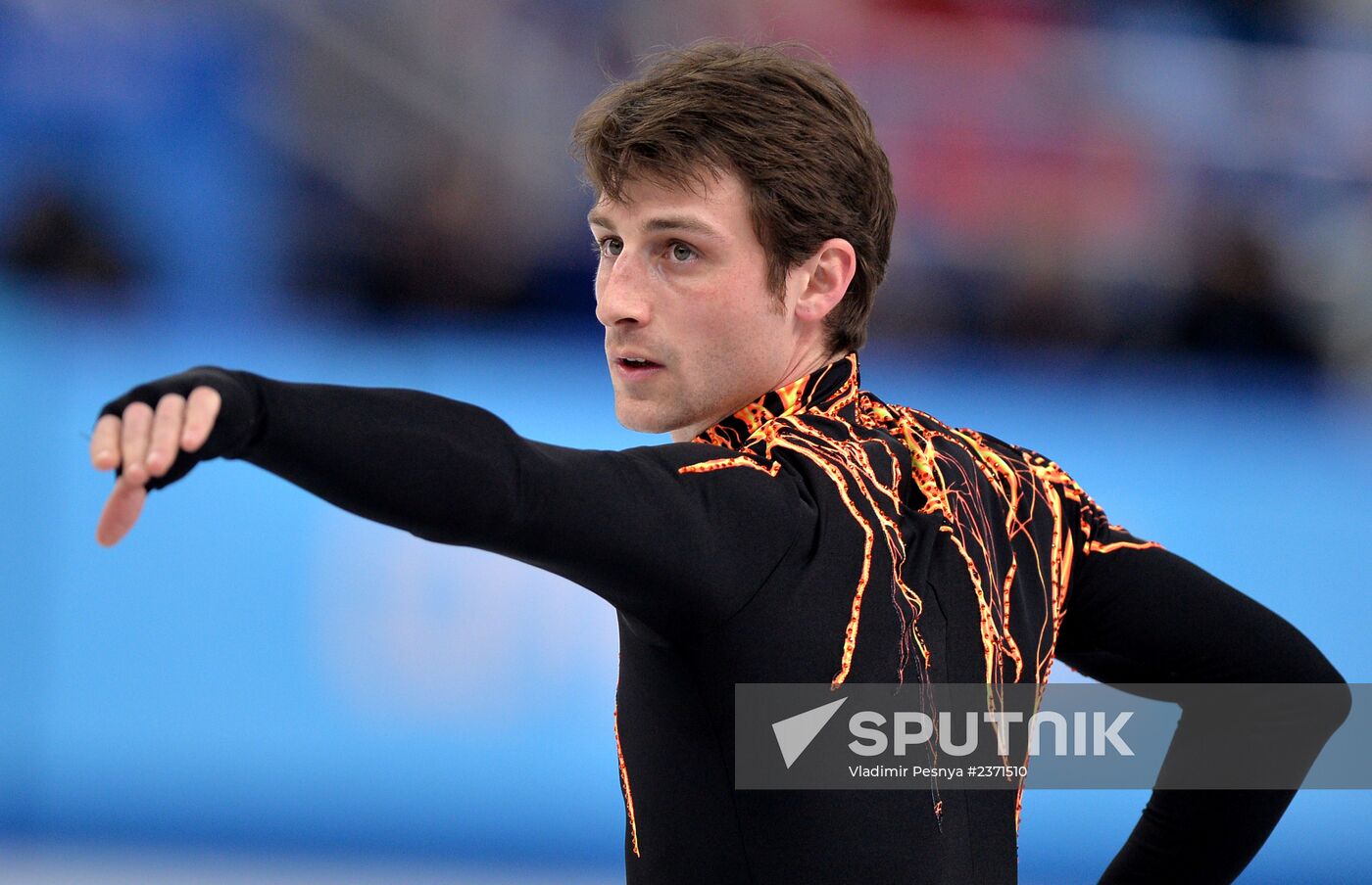 2014 Winter Olympics. Figure skating. Men. Short program