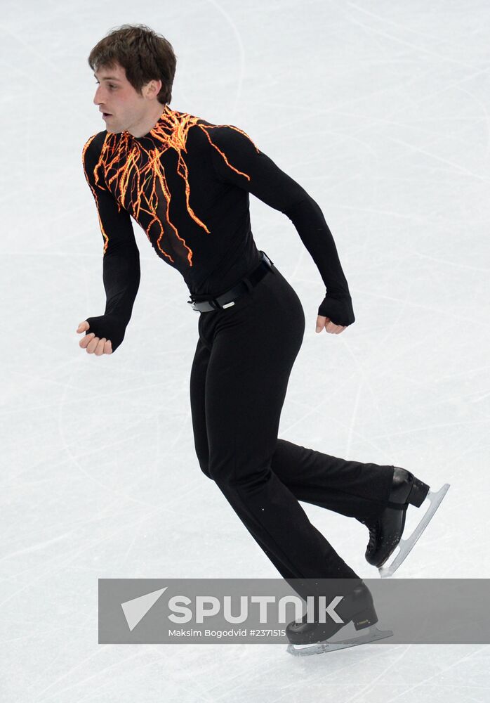 2014 Winter Olympics. Figure skating. Men's singles. Short program