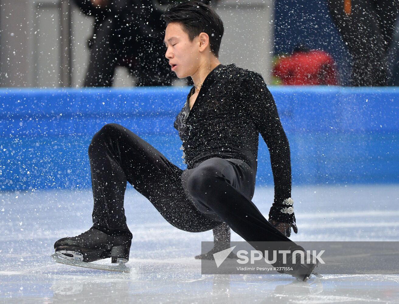 2014 Winter Olympics. Figure skating. Men. Short program