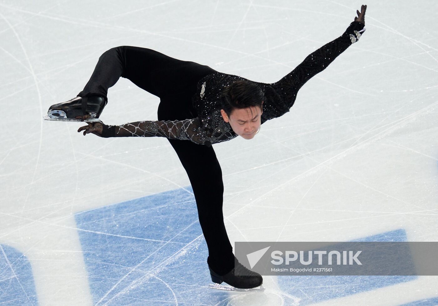 2014 Winter Olympics. Figure skating. Men. Short program