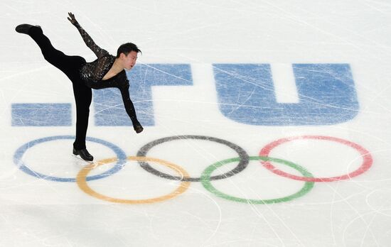 2014 Winter Olympics. Figure skating. Men. Short program