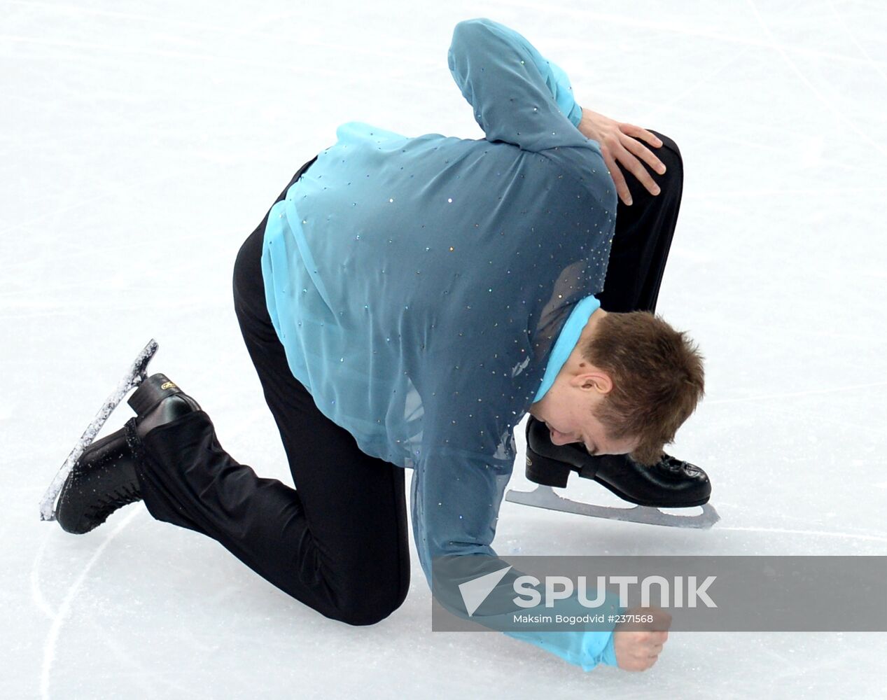 2014 Winter Olympics. Figure skating. Men. Short program