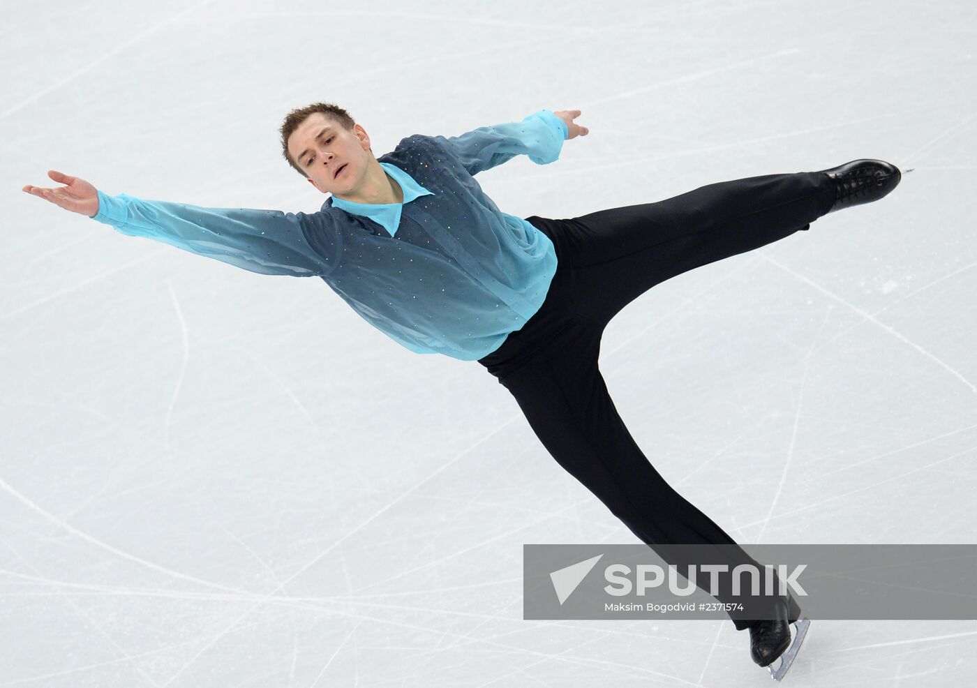 2014 Winter Olympics. Figure skating. Men. Short program