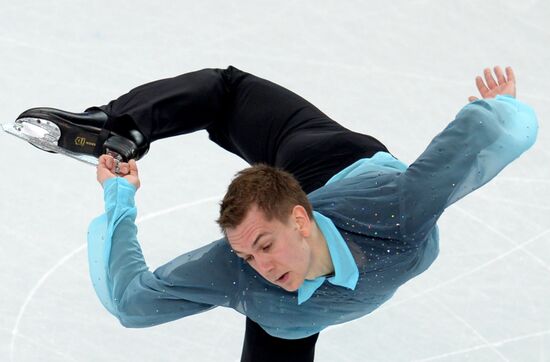 2014 Winter Olympics. Figure skating. Men. Short program