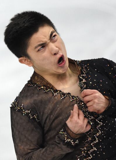 2014 Winter Olympics. Figure skating. Men. Short program